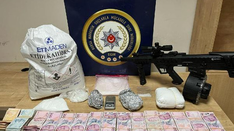 Bursa'da narkotik operasyonu; 1 gözaltı