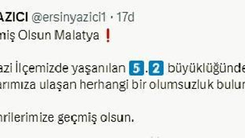 Malatya'da 5.2 büyüklüğünde deprem (3)