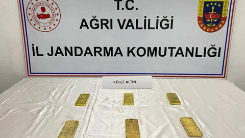 Jandarma ekiplerinden nefes kesen suç üstü: Yüzlerce altın külçe ele geçirildi!
