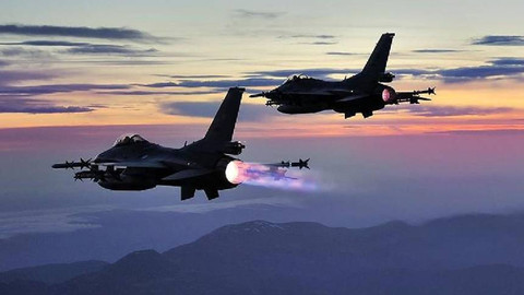 Irak'ın kuzeyine hava harekatı: 15 hedef imha edildi