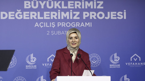 Aile ve Sosyal Hizmetler Bakanı Göktaş, "Büyüklerimiz Değerlerimiz Projesi" açılışında konuştu:
