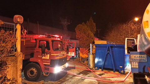 Bilecik'te bir fabrikada çıkan yangın söndürüldü
