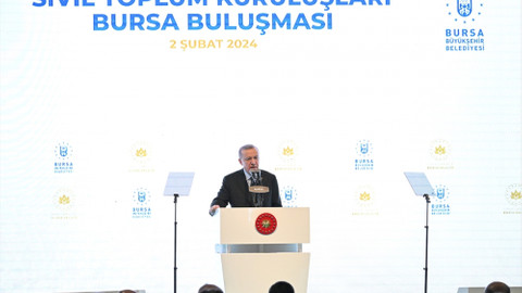 Cumhurbaşkanı Erdoğan, Bursa'da Sivil Toplum Kuruluşlarıyla Buluşma Programı'nda konuştu: (2)