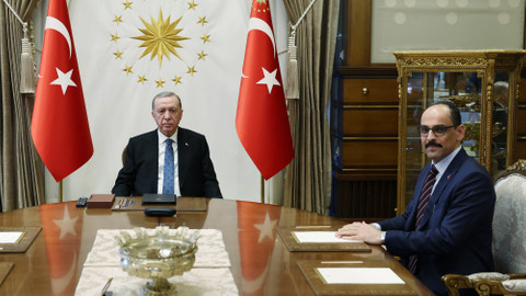 Cumhurbaşkanı Erdoğan, MİT Başkanı Kalın'ı kabul etti