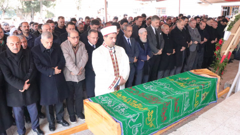 Eski AK Parti Şanlıurfa Milletvekili Abdurrahman Müfit Yetkin, son yolculuğuna uğurlandı