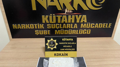 GÜNCELLEME - Kütahya'da üzerinde 996 gram kokain ele geçirilen şüpheli tutuklandı