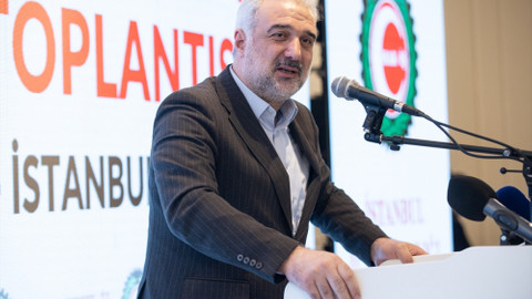 İBB Başkan adayı Kurum, HAK-İŞ'in genişletilmiş başkanlar toplantısında konuştu: