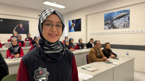Konya'da astronot Gezeravcı ile telsizle görüşen öğrenciler duygularını anlattı