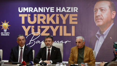 Tarım ve Orman Bakanı Yumaklı, AK Parti Ümraniye İlçe Başkanlığını ziyaretinde konuştu: