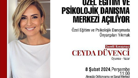 Oyuncu Ceyda Düvenci İKÜ’ye konuk oluyor