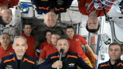 Alper Gezeravcı, ISS'ye veda etti