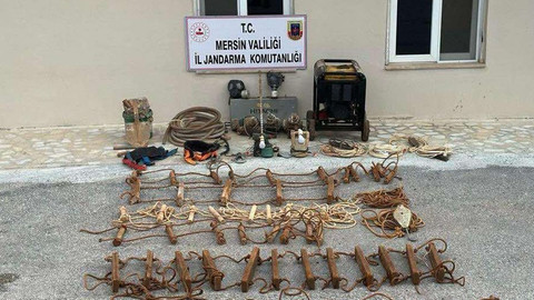 Jandarma ekipleri kaçak kazı yapanlara geçit vermedi