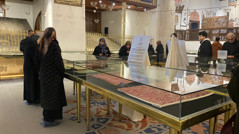 Mevlana Müzesi’ndeki Sakal-ı Şerif tekrar ziyarete açıldı