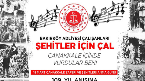 Bakırköy Adliyesi çalışanlarından duygulandıran video: Savcı çaldı, personel söyledi!