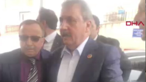 BBP lideri Mustafa Destici'nin de içinde bulunduğu araç kaza yaptı! Yaralılar var