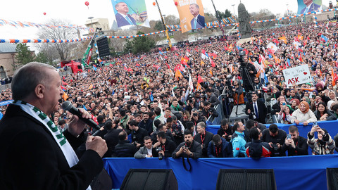 Erdoğan: CHP ve DEM şehirleri paylaşıyorlar