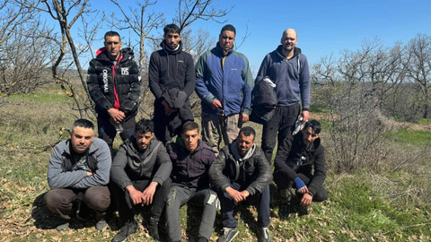 Edirne’de kaçak göçmenler Jandarmadan kaçamadı