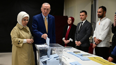 Cumhurbaşkanı Erdoğan'ın oy kullandığı sandıkta en yüksek oyu Murat Kurum aldı