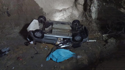 Isparta'da otomobiliyle çukura düşen uzman çavuş hayatını kaybetti