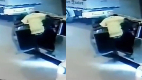 'Dur' ihtarına uymadı kaçtı! Yakalan ehliyetsiz sürücü polis tarafından darp edildi