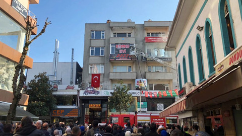 Oyun değil gerçek! ‘Korku Evi’nde korkutan yangın