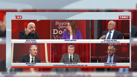Mete Yarar ve eski CHP'li vekil Öztürk arasında "Sen bana oğlum diyemezsin" tartışması