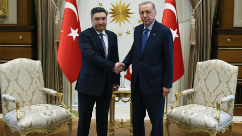 Cumhurbaşkanı Erdoğan, Kazakistan Başbakanı Bektenov'u kabul etti