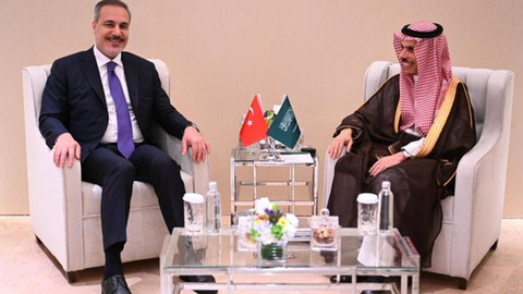 Bakan Fidan Suudi mevkidaşı Faysal bin Ferhan ile görüştü