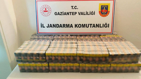 Jandarmadan Gaziantep’te 1,5 milyon TL’lik operasyon!