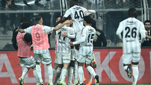 Ziraat Türkiye Kupası'nın finalisti Beşiktaş!