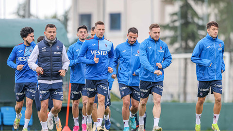 Trabzonspor'da kupa mesaisi başladı