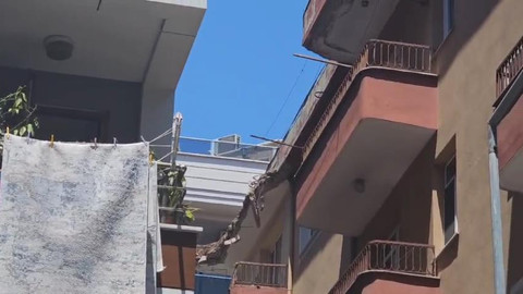 Bahçelievler'de bir binada daha çökme!