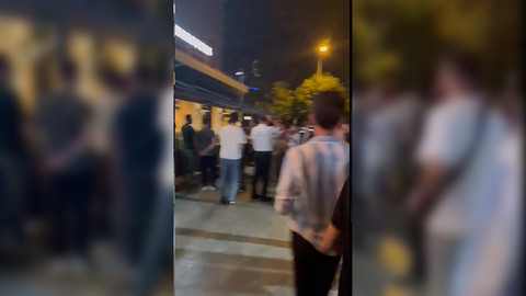 Diyarbakır'dan sonra bir "Starbucks protesto" görüntüsü de Gaziantep'ten! Polis engel oldu