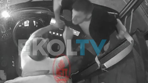 Belediye otobüsünde dehşet! Rotayı beğenmeyip şoföre saldırdı