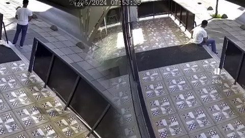 Müdür yardımcısını öldürmüştü: Cinayet önce görüntüleri çıktı
