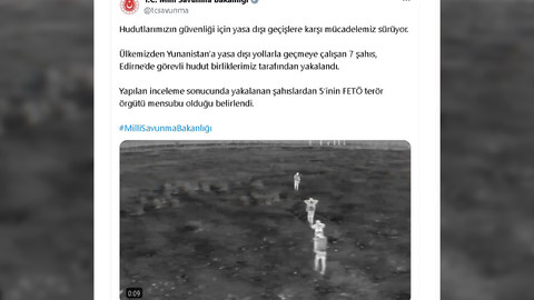 Yunanistan'a geçmeye çalışan 5 FETÖ mensubu yakalandı