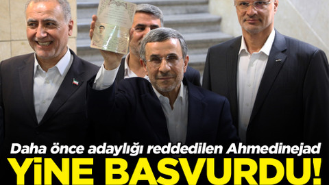 Ahmedinejad, seçimler için adaylık başvurusu yaptı