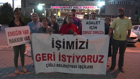 İşten çıkarılan işçiler haklarını istedi!