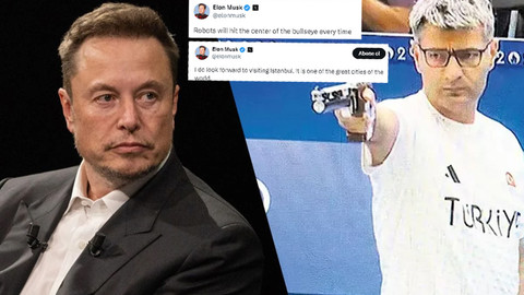 Milli sporcumuz Yusuf Dikeç'e meydan okudu: Elon Musk İstanbul yolcusu!