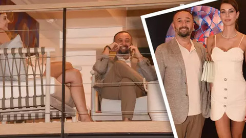 İş insanı Erdinç Acar sevgilisiyle görüntülendi