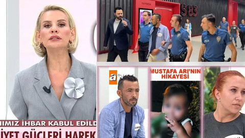 Esra Erol'da canlı yayında gözaltı!
