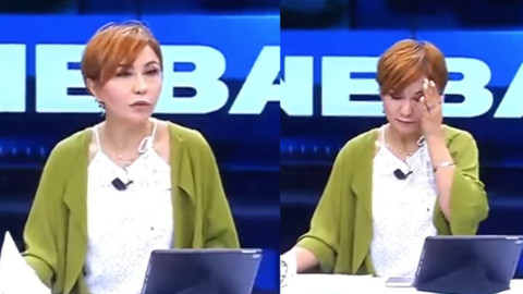 Depreme canlı yayında yakalandılar! Spikerin korku dolu anları