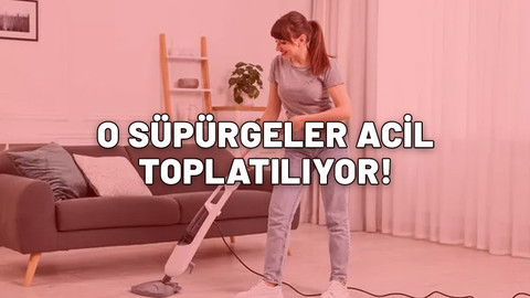 Aman dikkat! Evlerinizde olabilir! Ünlü süpürgede patlama riski... Apar topar toplatılıyor