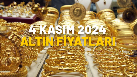 4 KASIM ALTIN FİYATLARI 2024: Gram altın ve çeyrek altın fiyatları ne kadar? 22 ayar bileziğin gram fiyatı kaç TL?