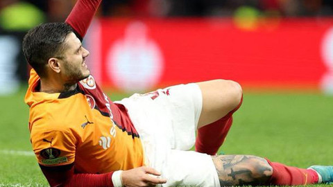 Galatasaray'da Mauro Icardi şoku! Çapraz bağları koptu