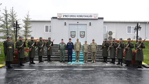 Genelkurmay Başkanı Orgeneral Gürak, Malatya'da komutanlıkları denetledi
