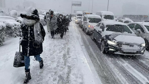 Meteoroloji'den 4 ile sarı kodlu uyarı! Kuvvetli kar yağışı geliyor