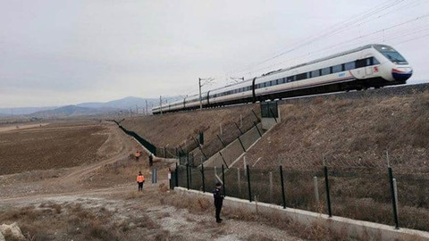 Jandarma 227 personelle 137 kilometrelik YHT hattını kontrol etti