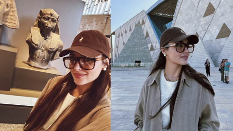 Hande Erçel ve Hakan Sabancı'nın Mısır tatili!