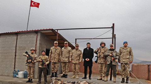 Bitlis Başsavcısı Genç üs bölgesini ziyaret etti...